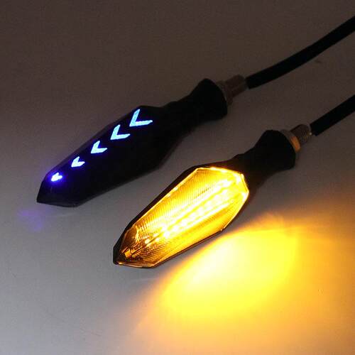 适用春风NK250SR改装LED流水灯 400NK 650NK前后转向灯转弯指示灯