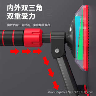 门上单杠免打孔家用室内墙体引体向上器门单双杠体育用品健身器材