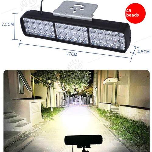 电动汽车灯Led强光汽车灯电池汽车灯强光超亮前大灯免接线12V-80V