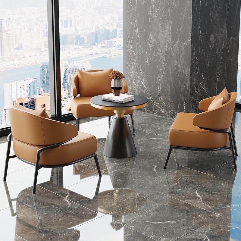 轻奢酒店售楼处接待单人沙发椅子现代简约美容院会所休闲桌椅组合,住宅家具,沙发椅,淘宝优惠券,粉丝福利购,淘宝优惠卷