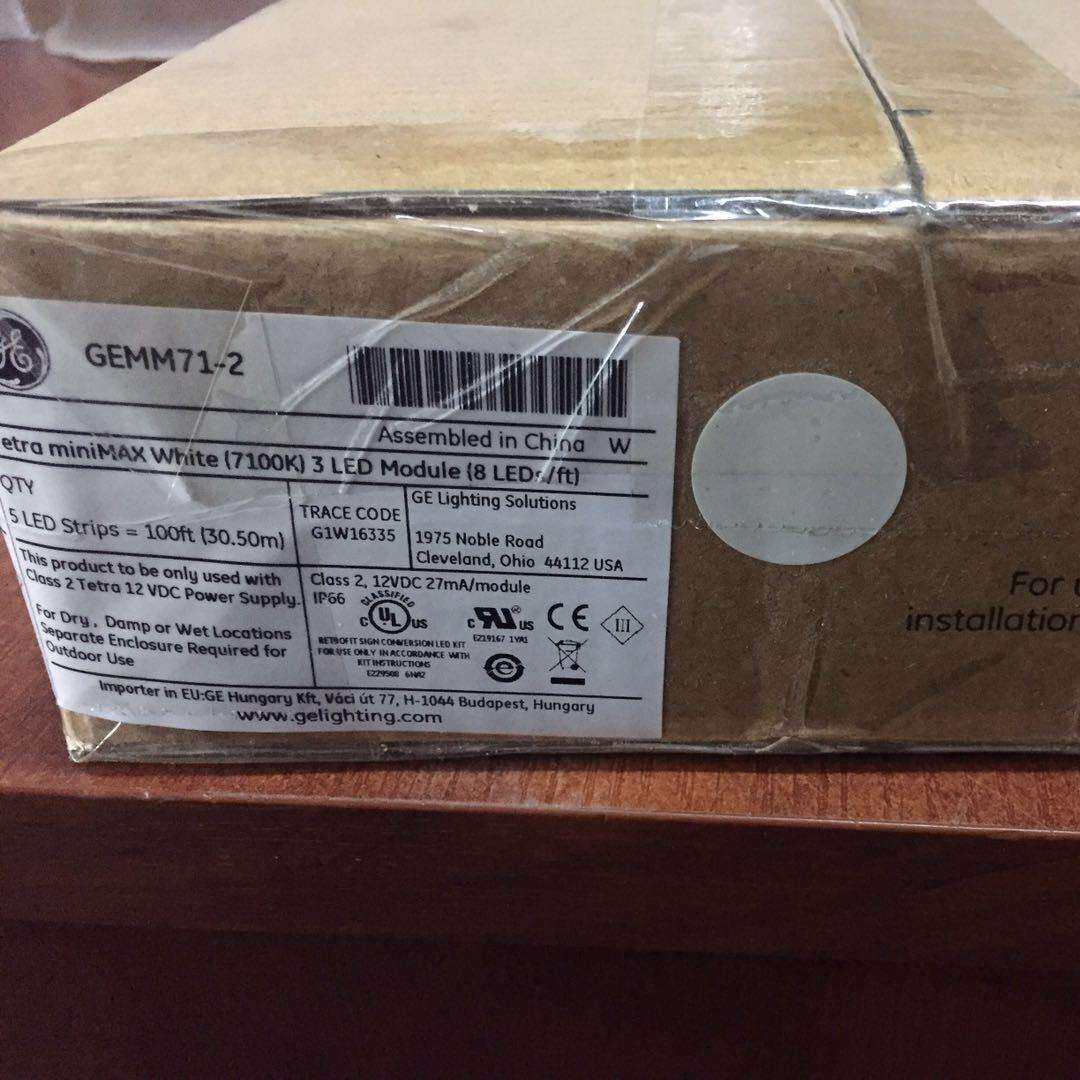 通用电气（GE）LED模组 广告灯箱标示 GEPM71-2 7100k/箱/150个
