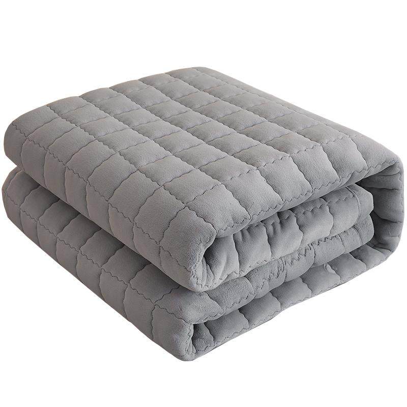 冬季滑ASKNIBIB加厚法兰绒床单瑚单件单人毯双人牛奶绒珊绒毛毯防,床上用品,床单,淘宝优惠券,粉丝福利购,淘宝优惠卷