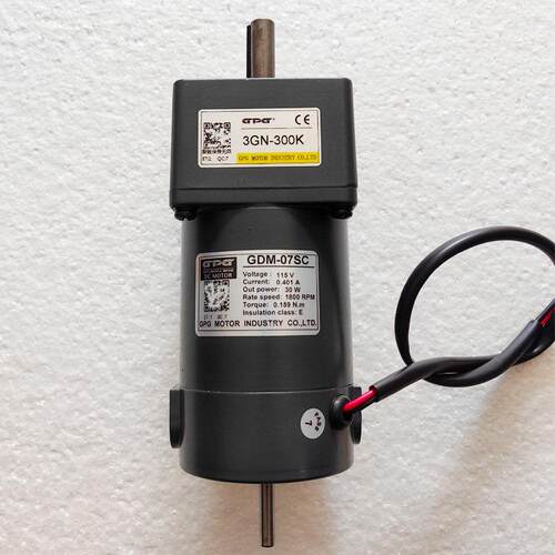披萨烤箱电机GPG台邦115V30W直流GDM-07SC/1800转/3GN-300K/360K