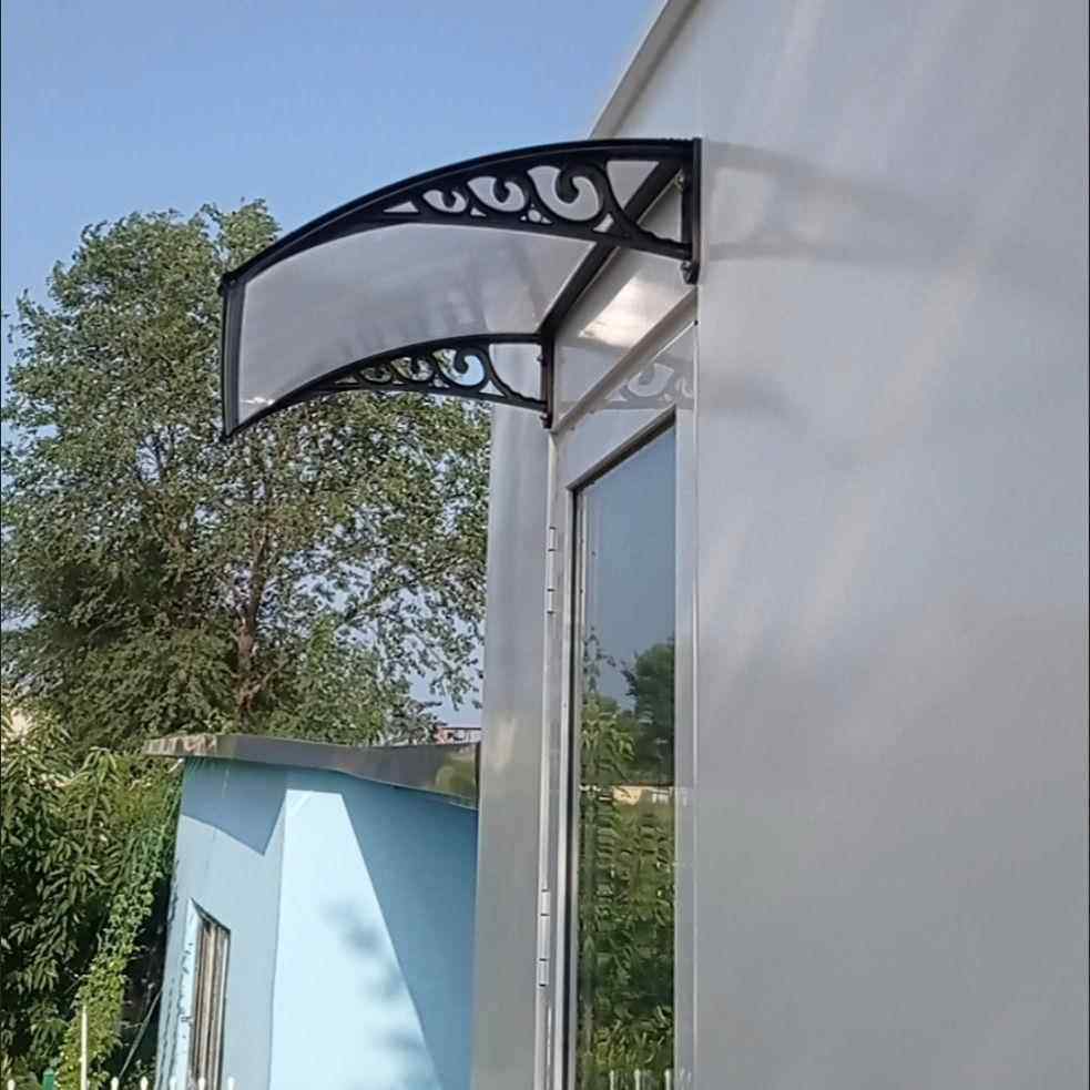 户外pc遮阳棚棚屋檐家窗用雨庭院门头阳台JFM防飘雨挡雨家板用户