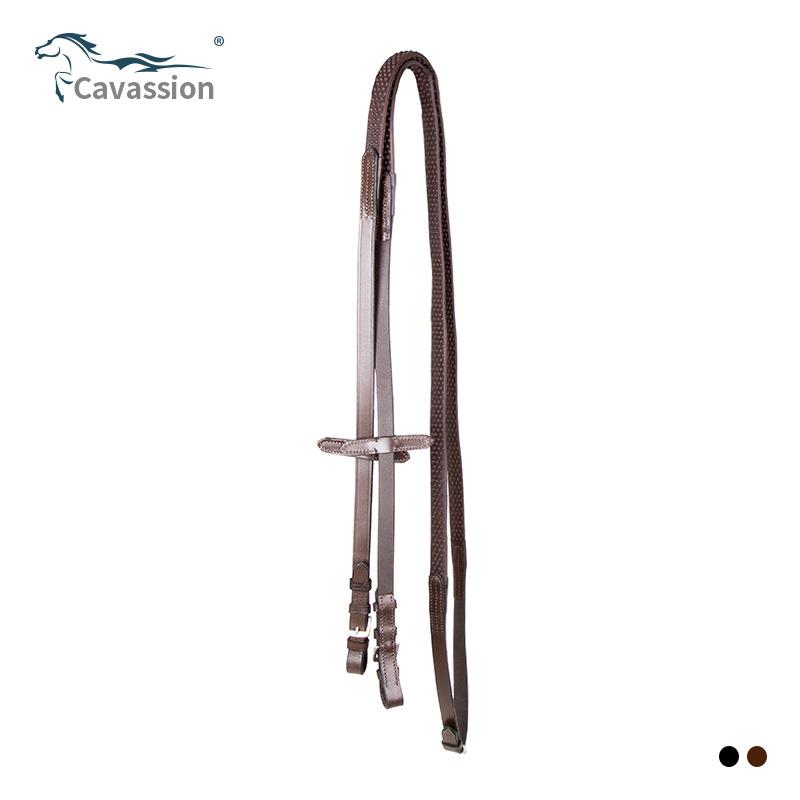 Cavassion橡胶防滑缰绳颗粒缰束扣马术用品洛奇马具工厂8218122