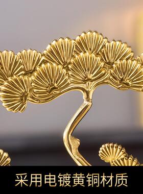 样板树酒店会所电视柜玄间关软装饰品高感大理石级BJ-0126桐装饰