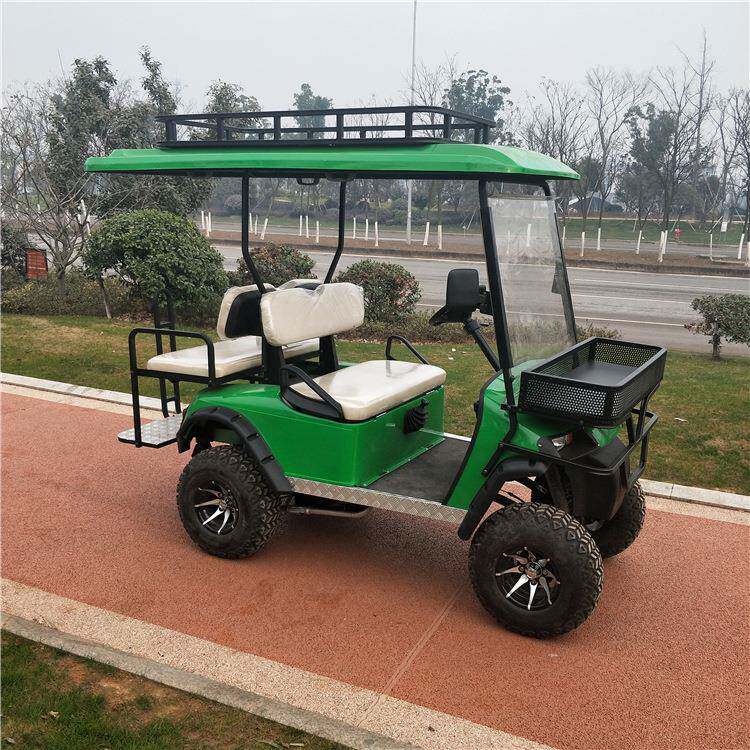 工厂直销00CC无极变速内燃动力油电两用汽动越野高尔夫球车