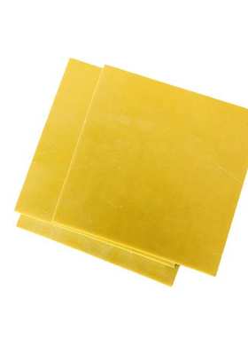 0切割绝缘防火板.黄色玻璃5mm板环氧环氧阻燃纤维板3240新能源板