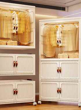 折叠衣置物柜家用卧室免安装人简易ZIZ衣橱成衣服宝柜宝衣柜储物