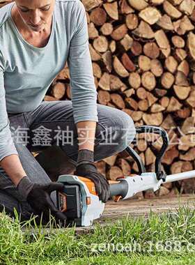 斯蒂尔FSA57锂电充电式可升缩轻便家用花园修整草坪割草打草机