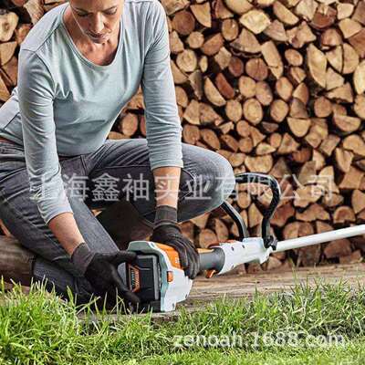 斯蒂尔FSA57锂电充电式可升缩轻便家用花园修整草坪割草打草机