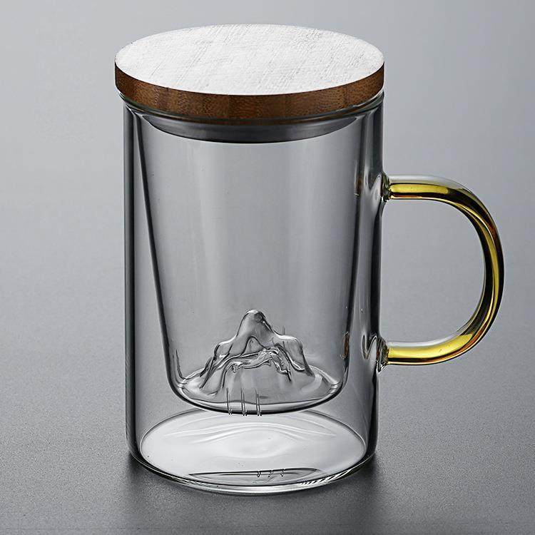 夏季泡茶泡茶杯女士专用茶水分离高档茶道玻璃杯办公室圆形高颜值,餐饮具,玻璃杯,淘宝优惠券,粉丝福利购,淘宝优惠卷