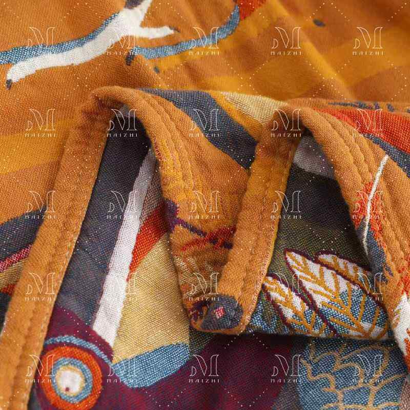 纱布毛巾棉被纯MZ-dazui单人双人全棉毛巾毯夏子薄款被沙发盖凉毯