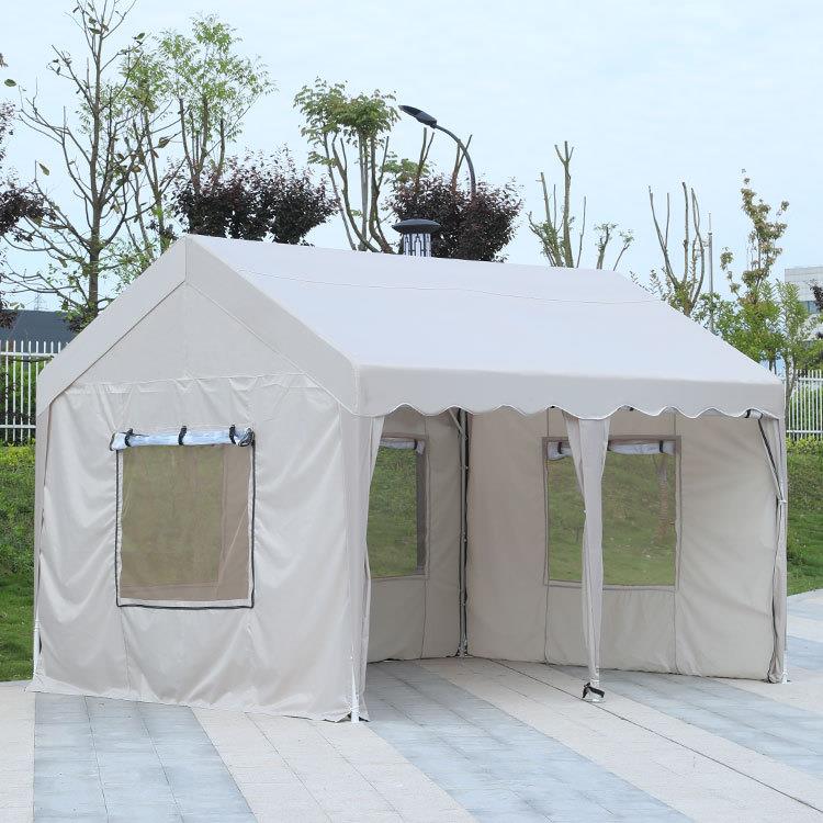 户外帐篷商业活动棚简易摆摊防寒保暖家用庭院花房仓库房雨棚篷房