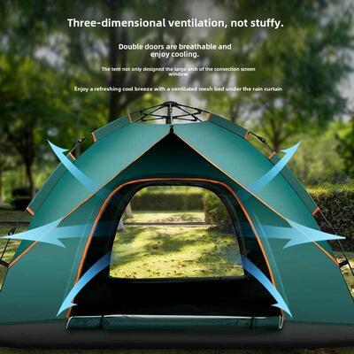 Fully automatic tent outdoor camping beach tent Quick openi