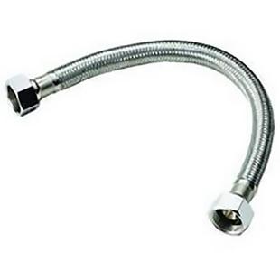 两头铜芯不锈钢钢丝网软管30CM 50CM 60cm 2米进水管 4分螺帽接口