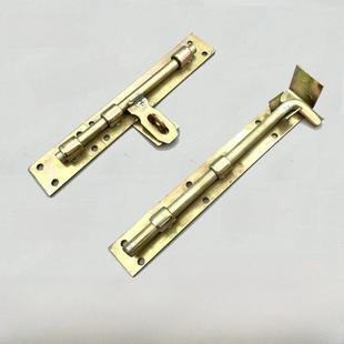 老式加厚加粗大铁门铁门栓木门门闩横竖插销焊接门插落地插杆地插