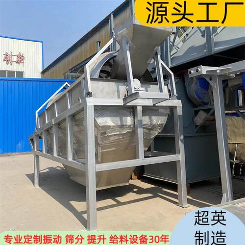 不锈钢滚筒筛厂家化工圆滚筛圆形筛石粉设备无轴滚动筛型号可选