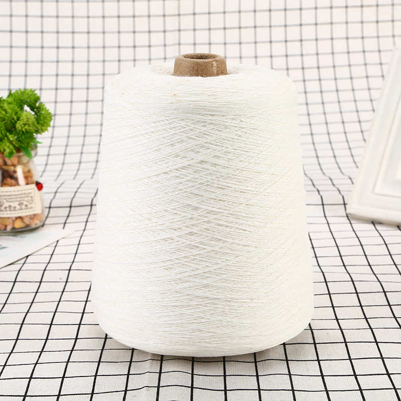 跨境32支2成5烧毛丝光蕾丝 绣花线手绣钩编线毛衫工艺品服装用纱