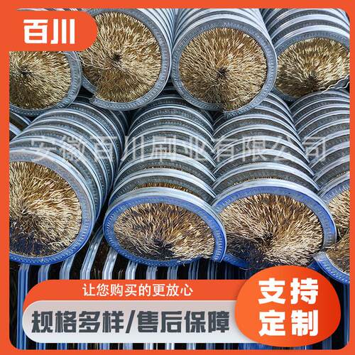 内绕弹簧刷除尘除锈弹簧刷螺旋式尼龙铜钢丝缠绕弹簧刷辊