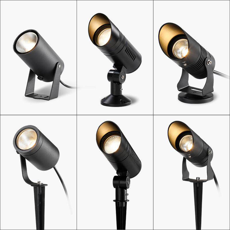 户外射灯led防水照树灯射树灯室外景观草坪灯地插灯投光灯地灯24v