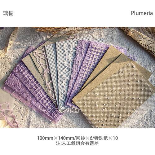RetroStory混合材质素材立体贴纸