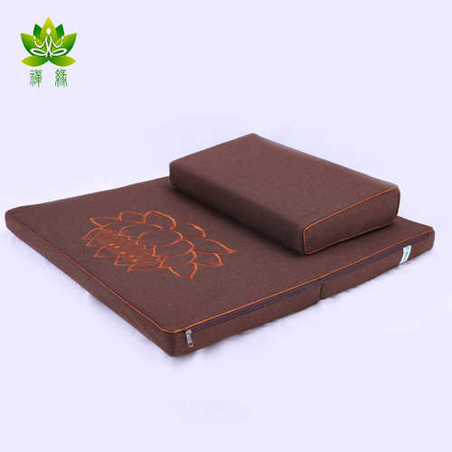 椰丝棕垫坐垫禅修跪垫拜垫莲花方形打坐垫静坐冥想拜佛垫折叠禅垫