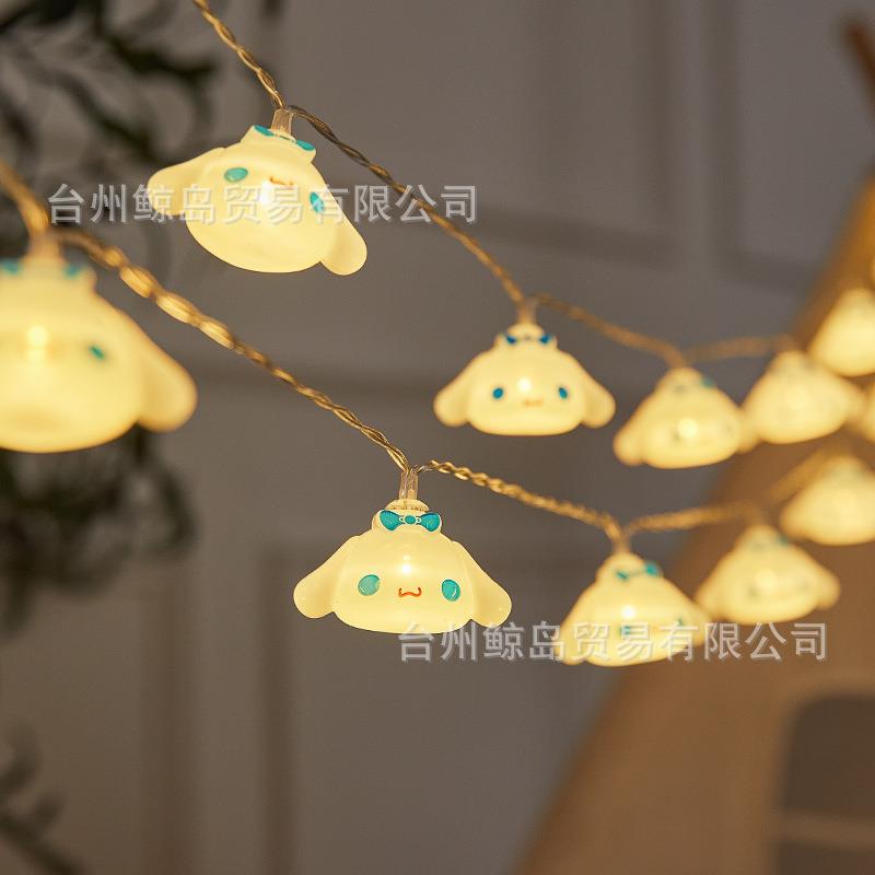 LED狗狗可爱卡通造型灯串房间卧室客厅布置少女心创意创意装饰