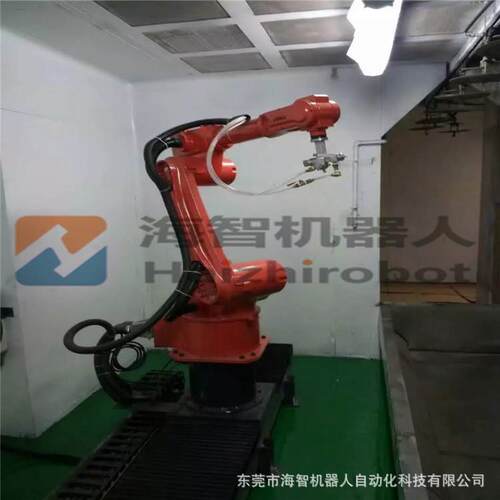 喷涂机器人自动化喷涂机械手臂生产厂家喷房水濂柜水帘柜应用