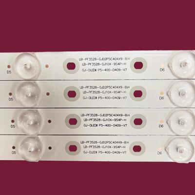 适用统帅D40PV1000背光灯条LB-PF3528-GJD2P5C404X9-H铝板4条9灯