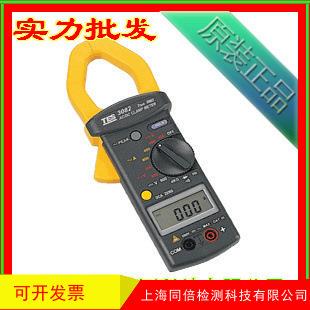 TES TES3082交直流钳形表600V交直流钩表 3082交直流钩表