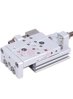 滑台气缸HLQ76X10S8X20S230S2X0X40S25X50S16527X5S/亚德客1型