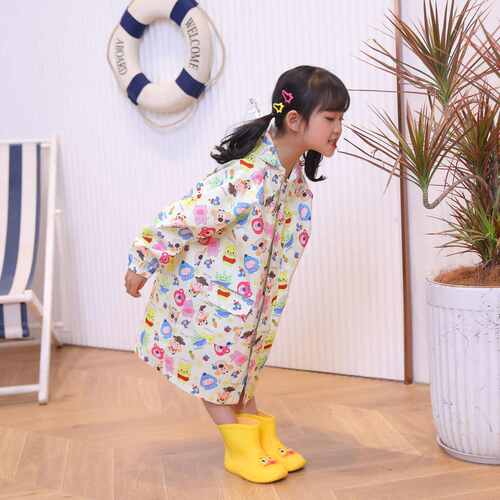 儿童雨衣男童女童小孩防水女童2023新款宝宝幼儿园上学小学生雨披