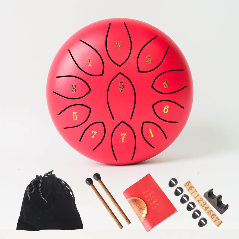 高档空灵鼓8寸11音c女调3寸6寸儿童学生入简单乐器男物门童童礼乐