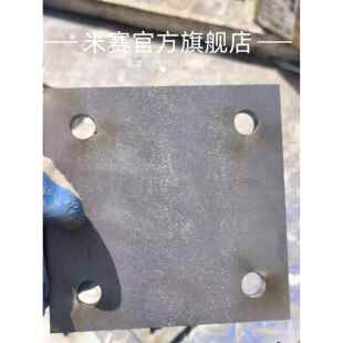 钢结构预埋钢板支持定制长度尺寸路灯地基预埋件铁板带孔镀锌定做