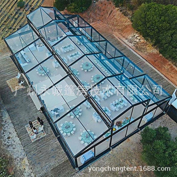 欧式篷房豪华大型户外活动接待帐篷婚礼展览中庭帐篷weddingtent