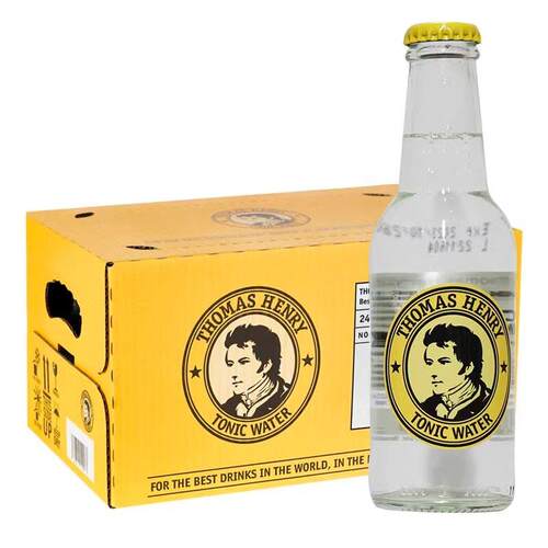 德国进口Thomas Henry Tonic托马斯亨利汤力水调金汤力200ml*6瓶