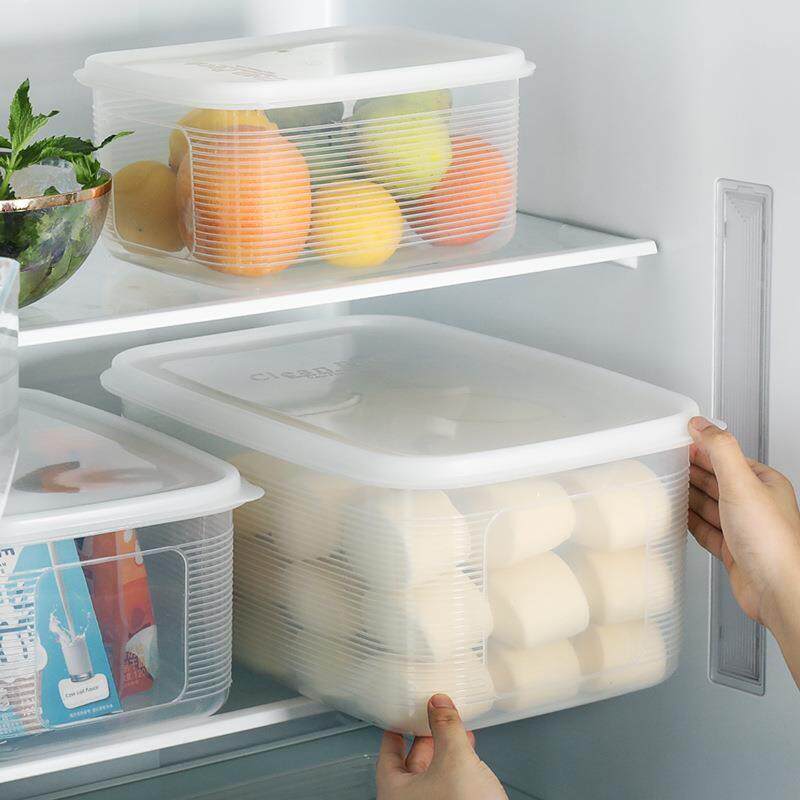 冰箱密封保鲜果蔬储藏箱超大容量加厚食品和干果储藏箱