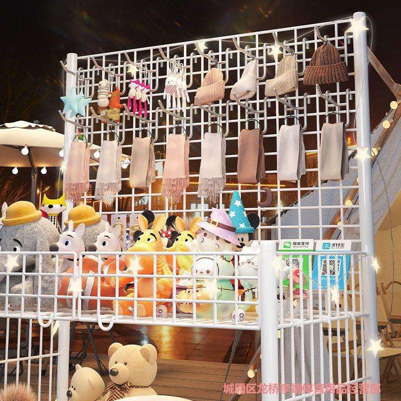 移动折叠摆摊小推车一秒收摊夜市专用地摊摊位花车促销展示架神器