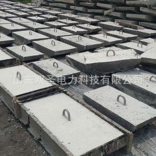 钢筋混凝土电线杆拉线盘水泥地锚石水泥电线杆拉盘水泥三盘水泥柱