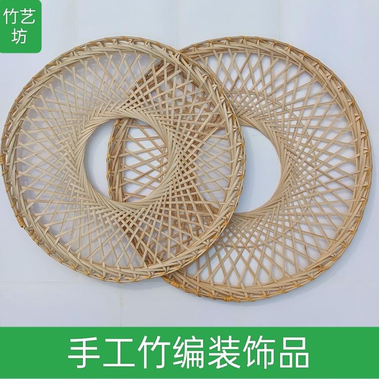 竹编帷帽斗笠帽子演出镂空斗笠帽大侠帽镂空幕篱舞台拍戏拍摄道具