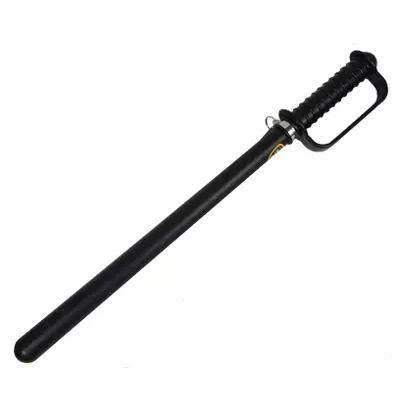 正品保安巡逻橡执勤武防暴橡胶辊安保防身棍PC应急胶/术棍