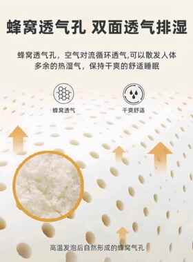 然泰国天乳胶m床8垫原装1.m床橡胶5BROc席梦思乳胶垫1.5米卧室乳