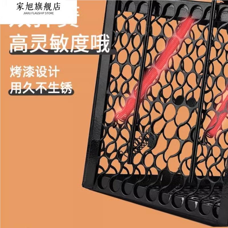 老鼠笼子只进不出捕鼠神器新型抓扑捉老鼠笼网铁网耗子笼拉簧弹簧