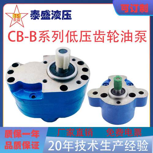 CB-B4F 6F 10F 齿轮油泵6F 25F 32F 40F 50F 63F 80F 125F液压泵