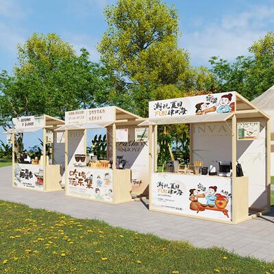 网红摊位架定制创意集市摆摊展示架户外金属促销花车夜市营地棚架