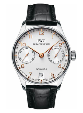 [9.5新]万国葡萄牙系列七天动储全自动机械手表男 公价94800