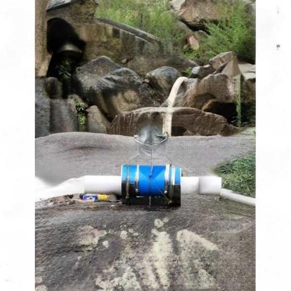 小型水电发电机铝合金水电涡轮发电机水力发电机小型伏