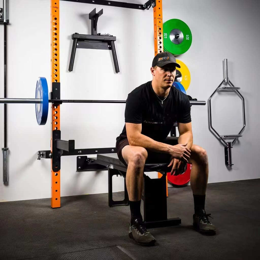 推配件折叠折叠凳架凳 大平收纳方便卧墙体凳健身器材折叠哑铃