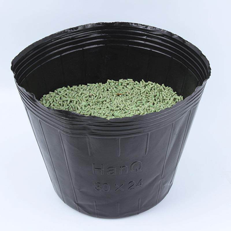 荷花盆EOQ营养钵睡养莲盆水生植物加盆厚无孔塑莲料碗盆育苗杯营